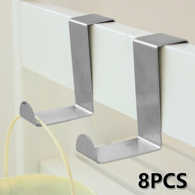 

8PCS Stainless Steel Door Hook