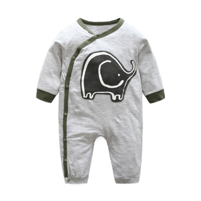 

New Casual Romper Infant Lovely Elephants Long Sleeve Children Outdoor Clothes Spring&Autumn