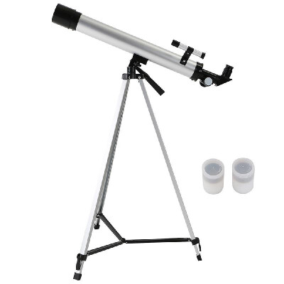 

Outdoor 100X Zoom Telescope 600x50mm Refractive Space Astronomical Telescope Monocular Travel Spotting Scope with Tripod