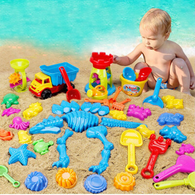 

Tailored 21Pcs Baby Kids Beach Toys Swimming Wash Play Cartoon Colorful Cute Toys