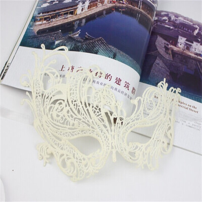 

Tailored Masquerade Lace Mask Catwoman Halloween Cutout Prom Party Mask Accessories HOT