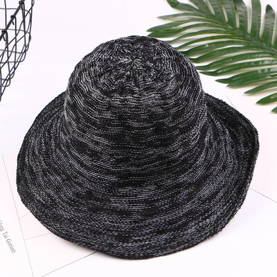 

Korean foldable sunscreen fishermans basin hat