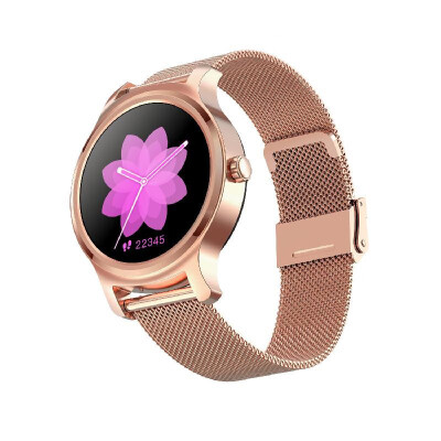 

SMA-R2 Smart Watch Round Touch Screen Silicone Band Waterproof Call Reminder Step Count Sleep Heart Rate Fitness Monitoring Couple