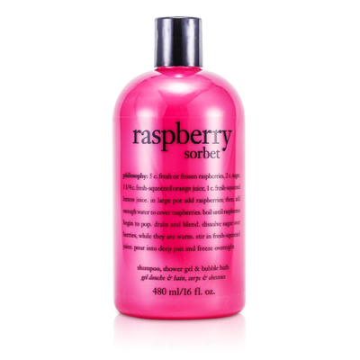 

PHILOSOPHY - Raspberry Sorbet Shampoo Bath & Shower Gel 4731ml16oz
