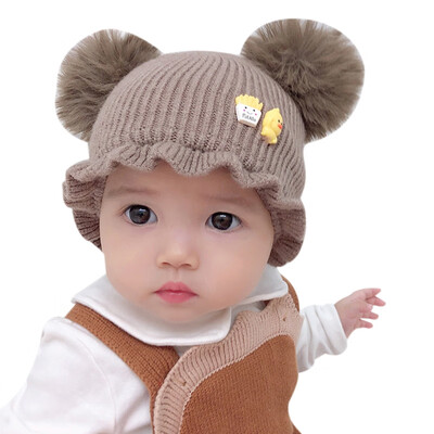 

Baby Hat Girls Cartoon Print Hats Autumn Winter Warm Cap Girls Cotton Winter Child Hat Kids Casual Hats