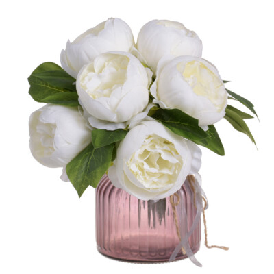 

Gobestart Artificial Silk Peony Flowers Home Garden Wedding Party Bridal Bouquet Decor