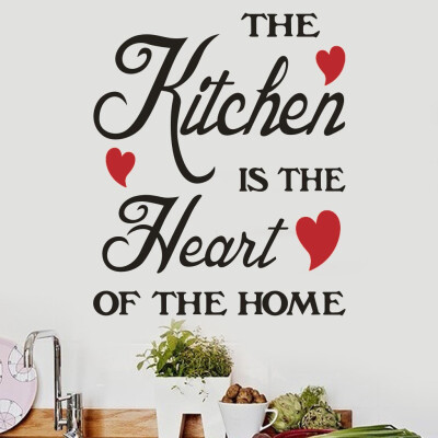 

Gobestart 1PC Vinyl Wall Stickers Quote Kitchen Dinning Room Decor Kitchen Decals Art