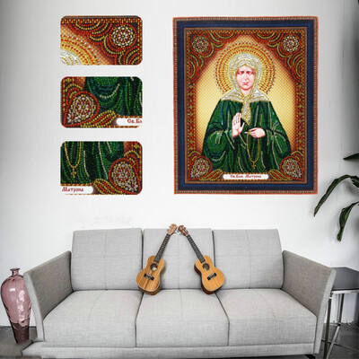 

Toponeto Special Shaped Diamond Painting DIY 5D Partial Drill Cross Stitch Kits Crystal R