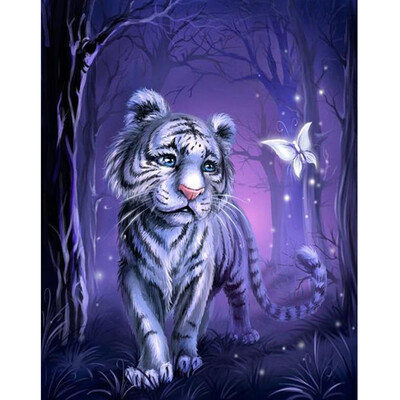 

Gobestart 5D Embroidery Paintings Rhinestone Pasted DIY Diamond Painting Cross Stitch
