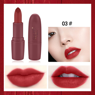 

Sexy Matte Lip Gloss Lip Liner Pencil Professional Lipstick Non-Stick Cup Waterproof Lipstick Nude Lip Stick Matte Red Lip Long