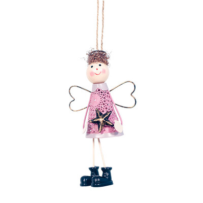 

Toponeto Mini Cute Christmas Decoration Christmas Wrought Iron Home Decor