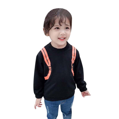 

Kids Sweatshirts Baby Girls Clothes Long Sleeves Blouse Autumn Winter Baby Girl T-shirt Fashion Backpack Design Kids Clothes