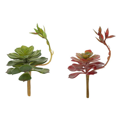 

Simulation Succulent Plant Plastic Greenery Flowers Decoration 3D Potted Bonsai Ornaments