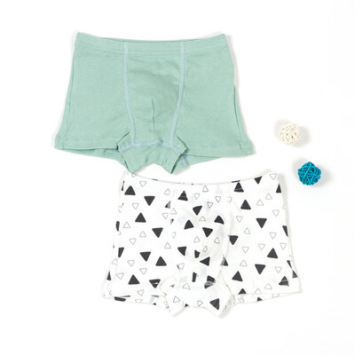 

2pcslot Baby Panties Children Cotton Printed Boxer Briefs New Fashion Brand High Quality Boys Underwear 2-7t