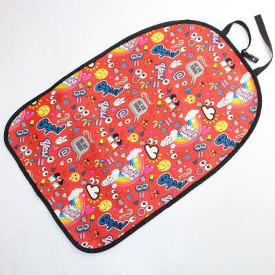 

Car Care Seat Back Protector Case Cover Auto Accessories Children Kick Mat Clean Cartoon Anti-kick Pad