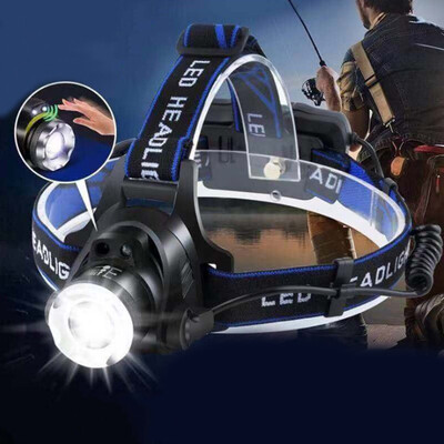 

Waterproof LED Headlamp Headlight Flashlight Head Torch USB Camping Fishing