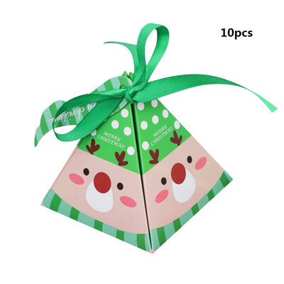 

Christmas Candy Box Decorative Gift Box Paper Treat Boxes Present Packaging For Party