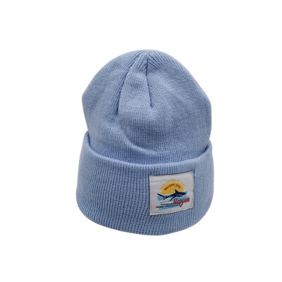 

Cute Baby Hat Beanies Cartoon Print Toddler Cap Knitted Warm Kids Winter Hats Ball Caps 1-5T