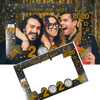 

Siaonvr Happy New Year Decoration For Home Photo Booth Frame Props Navidad Gift