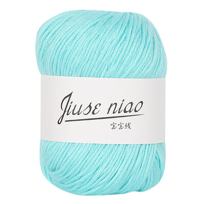 

Toponeto 1PC 50g Chunky Colorful Hand Knitting Baby Milk Cotton Crochet Knitwear Wool A