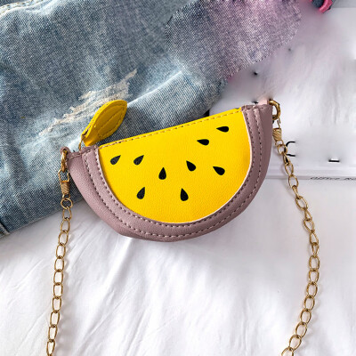 

Tailored Female Diagonal Bag Fashion Fresh Shoulder Bag Girl Personality Fruit Packet