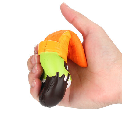 

〖Follure〗15cm Cartoon Ice Cream Relieve Anxiet Squeeze Slow Rising Fun Toy Gift