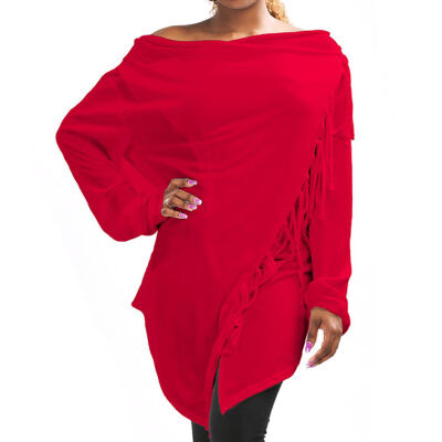 

Irregular Hem Cape Women 2020 New Fashion Solid Color Tops Loose Cardigan Ponchos And Capes Coat Female O-Neck Cape