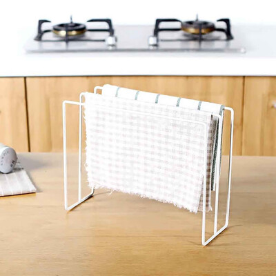 

Toponeto Kitchen Sink Folding Washing Towel Rag Drainer Holder Storage Rack Hanging