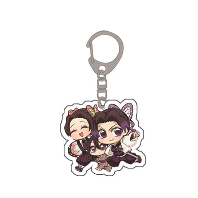 

Fat Bear 1Pcs Demon Slayer Acrylic Keychain Keyring Cosplay Anime Charm