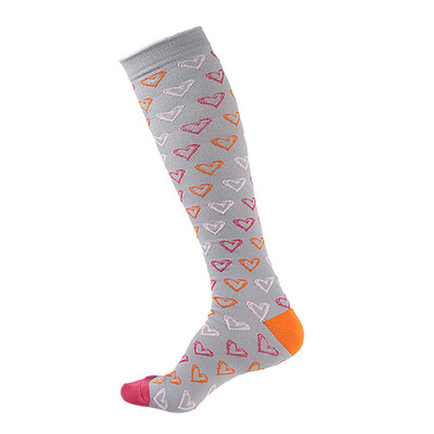 

1 Pair Compression Socks For Women Men Medical Nursing Travel Knee Sock Outdoor Sports Socks