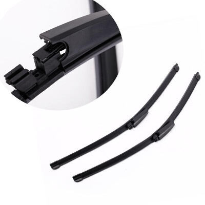 

2PCS 22"22" Windshield Wiper Blade Bracketless Rubber Arm Blade for Audi A4S4 A6 Allroad