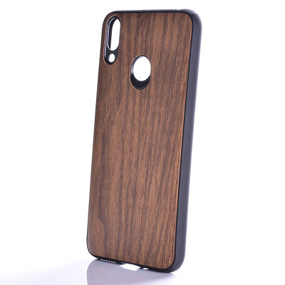 

case for Huawei Honor 8C woodLike soft TPU silicone PC wood pattern PU leather skin funda covers for Huawei Honor 8C case capa