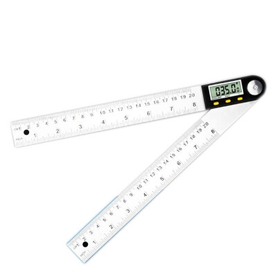 

Digital Protractor Stainless Steel 360 Degree Angle Finder Woodworking Construction Repairing Tools