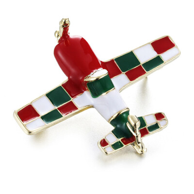 

Alloy Airplane Brooch Pins Cute Plane Brooches For Women Costumes Model Jewelry Suit Clips Free Shipping