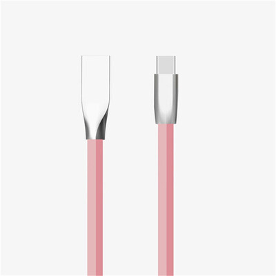 

3D Type-C USB Cable Fast Charging Date Cable for Samsung S9 LG G6 Micro USB Cable Flexible Flat Charging Cable For iPhone