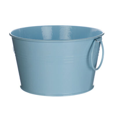 

1L Creative Tinplate Buckets With Handle Rings Plant Flower Pot Desktop Storage Organizer Home Decoration
