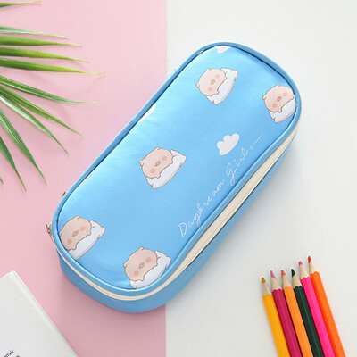 

Cute Animal Pencil Pouch Cartoon Big Capacity Pencil Pen Case Waterproof Make Up Pouch for Women Girls