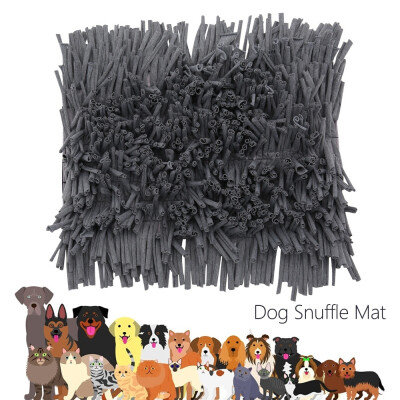 

Dog Snuffle Mat Woven Feeding Mat Dog Foraging Mat Non-slip Dog Sniffing Mat Soft Interactive Puzzle Toy Durable Pet Stuff