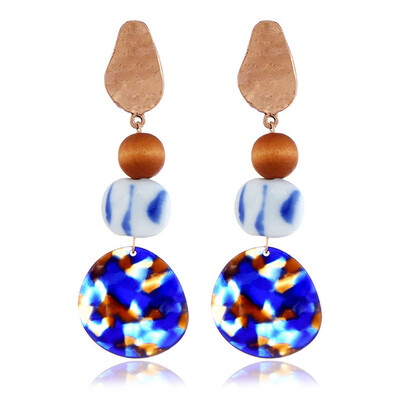 

Charm Women Practical Resin Beads Earrings Dangle Drop Ear Studs