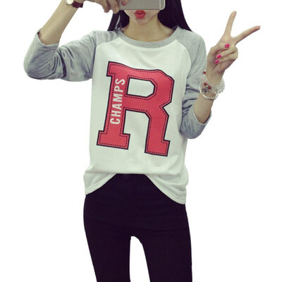 

Women Casual Long Sleeve Printed Hoodie Jumper Pullover Sweatshirt Tops Shirts