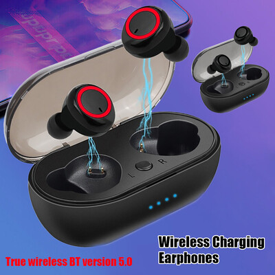 

NEW Mini Lightweight Bluetooth 50 Earbuds 8D HI-FI Stereo Sound Sport Headphones Automatic Pairing Wireless Earphones