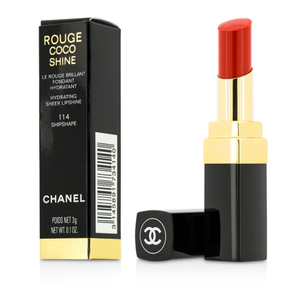 

CHANEL - Rouge Coco Shine Hydrating Sheer Lipshine - 114 Shipshape 3g01oz