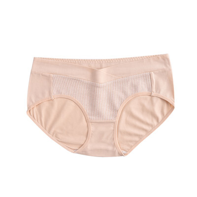 

Low Waist Maternity Panties Cotton Breathable Belly Support Women U-Shaped Panties Underwear Soft Maternity Panties