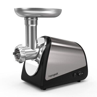 

Homgeek 220-240V 1200W 1608HP Electric Meat Grinder Heavy Duty Household & Commercial Sausage Maker Meats Mincer Food Grinding Mi