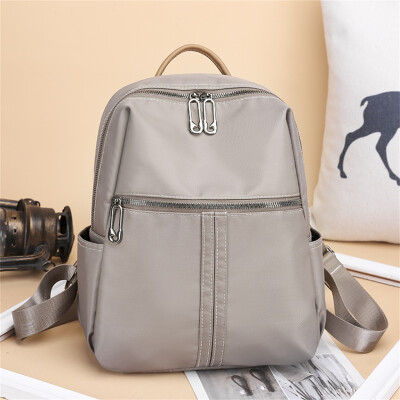 

Tailored Women Leather Handbag Soft Face Fashion Retro College Backpack