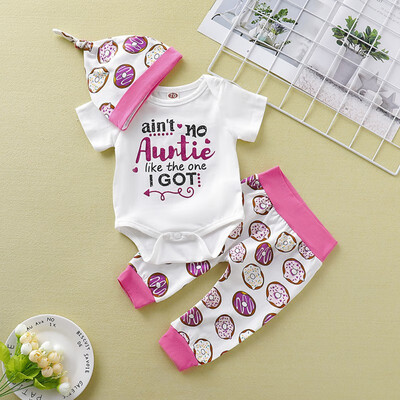 

Infant Boys Girls Clothes Cotton Baby Rompers Cartoon Animal Costume Cute JumpsuitHatPants 3PCS