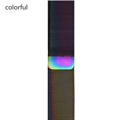 

Milanese loop strap for apple watch band 42mm3844mm40 Stainless Steel metal Bracelet watchband for iwatch 4321 Accessories