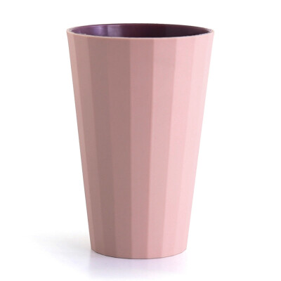 

Plastic Toothbrush Cup Household travel toothbrush holder cup Concise Striped Two-color Brushing Cup Wash Cup