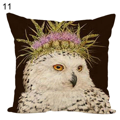 

45x45cm Nordic Animal Throw Pillow Case Cushion Cover Sofa Bed Car Home Decor