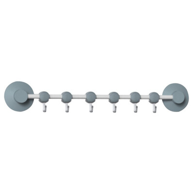 

Nail-free Vacuum Suction Wall Hanging with 5 Hooks Waterproof Adjustable Stainless Steel Bathroom Kitchen Corner Towel Hanger